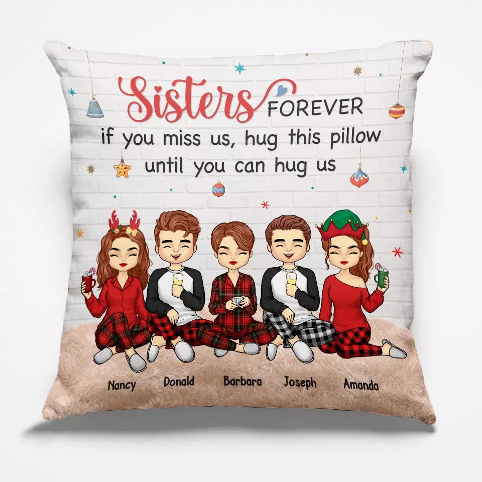 Only A Friend Would Be That Truly Honest - Bestie Personalized Custom Pillow - Christmas Gift For Best Friends, BFF, Sisters