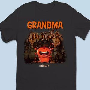 Beware Of Little Monsters - Family Personalized Custom Unisex T-shirt, Hoodie, Sweatshirt - Halloween Gift For Mom, Grandma