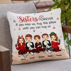 Only A Friend Would Be That Truly Honest - Bestie Personalized Custom Pillow - Christmas Gift For Best Friends, BFF, Sisters