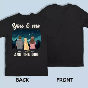 Our Furry Friends, A Bond So Tight - Dog & Cat Personalized Custom Back Printed Unisex T-shirt, Hoodie, Sweatshirt - Gift For Couples, Pet Owners, Pet Lovers