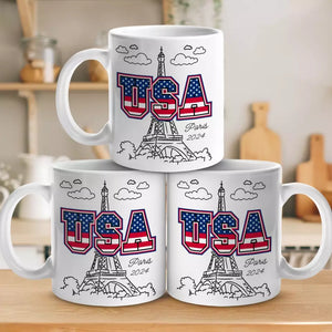 Never Let The Fear Of Striking Out Get In Your Way - Olympics Mug - Olympics Vacation, Gift For Family Members, Best Friends