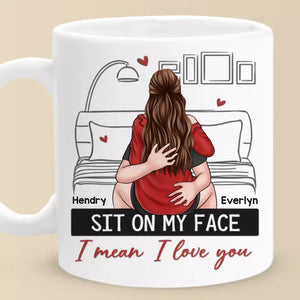 You're My Favorite - Couple Personalized Custom Mug - Gift For Husband Wife, Anniversary