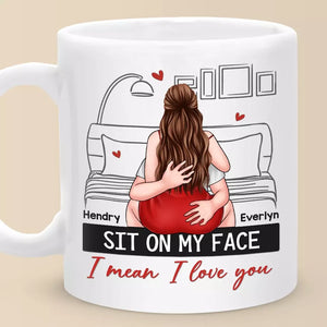 You're My Favorite - Couple Personalized Custom Mug - Gift For Husband Wife, Anniversary