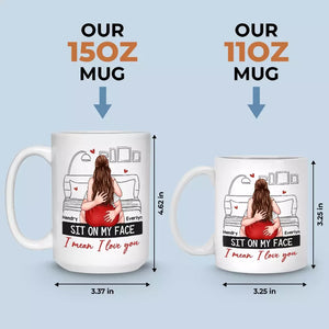 You're My Favorite - Couple Personalized Custom Mug - Gift For Husband Wife, Anniversary