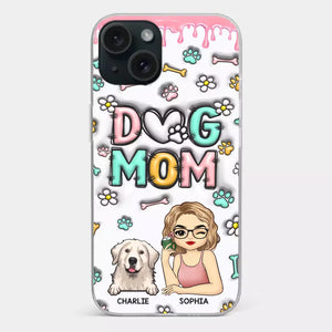 It's Not A Home Without Fur Kids - Dog Personalized Custom 3D Inflated Effect Printed Clear Phone Case - Gift For Pet Owners, Pet Lovers