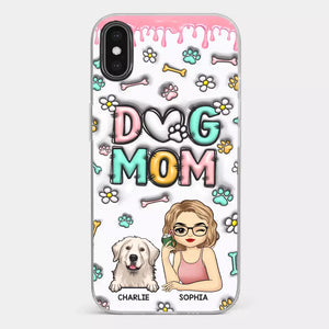 It's Not A Home Without Fur Kids - Dog Personalized Custom 3D Inflated Effect Printed Clear Phone Case - Gift For Pet Owners, Pet Lovers