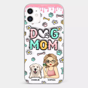 It's Not A Home Without Fur Kids - Dog Personalized Custom 3D Inflated Effect Printed Clear Phone Case - Gift For Pet Owners, Pet Lovers