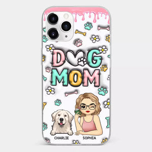 It's Not A Home Without Fur Kids - Dog Personalized Custom 3D Inflated Effect Printed Clear Phone Case - Gift For Pet Owners, Pet Lovers