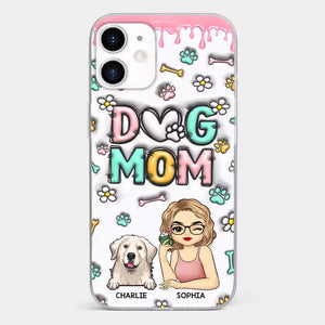 It's Not A Home Without Fur Kids - Dog Personalized Custom 3D Inflated Effect Printed Clear Phone Case - Gift For Pet Owners, Pet Lovers