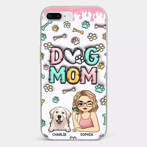 It's Not A Home Without Fur Kids - Dog Personalized Custom 3D Inflated Effect Printed Clear Phone Case - Gift For Pet Owners, Pet Lovers