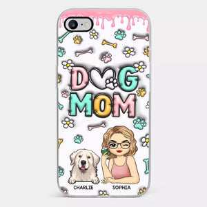 It's Not A Home Without Fur Kids - Dog Personalized Custom 3D Inflated Effect Printed Clear Phone Case - Gift For Pet Owners, Pet Lovers