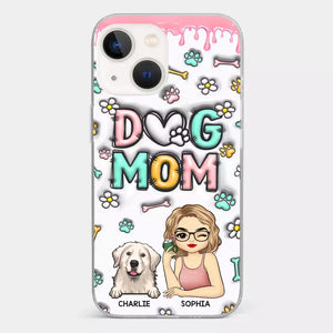 It's Not A Home Without Fur Kids - Dog Personalized Custom 3D Inflated Effect Printed Clear Phone Case - Gift For Pet Owners, Pet Lovers