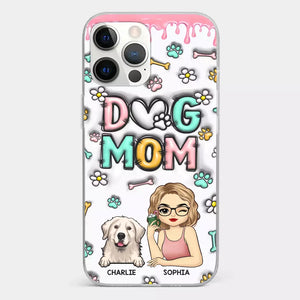 It's Not A Home Without Fur Kids - Dog Personalized Custom 3D Inflated Effect Printed Clear Phone Case - Gift For Pet Owners, Pet Lovers