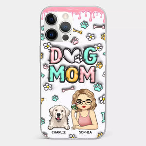 It's Not A Home Without Fur Kids - Dog Personalized Custom 3D Inflated Effect Printed Clear Phone Case - Gift For Pet Owners, Pet Lovers