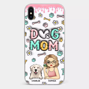 It's Not A Home Without Fur Kids - Dog Personalized Custom 3D Inflated Effect Printed Clear Phone Case - Gift For Pet Owners, Pet Lovers