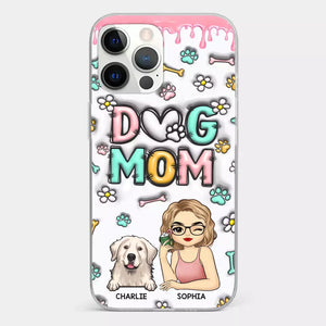 It's Not A Home Without Fur Kids - Dog Personalized Custom 3D Inflated Effect Printed Clear Phone Case - Gift For Pet Owners, Pet Lovers