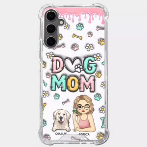 It's Not A Home Without Fur Kids - Dog Personalized Custom 3D Inflated Effect Printed Clear Phone Case - Gift For Pet Owners, Pet Lovers