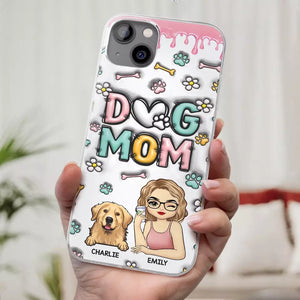 It's Not A Home Without Fur Kids - Dog Personalized Custom 3D Inflated Effect Printed Clear Phone Case - Gift For Pet Owners, Pet Lovers