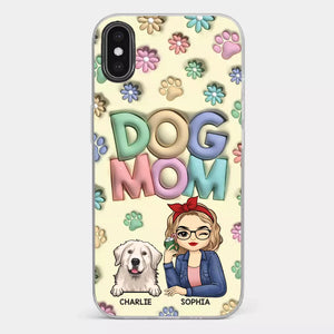 Furry Companions, Loyal Friends Who Bring Endless Joy To Our Lives - Dog & Cat Personalized Custom 3D Inflated Effect Printed Clear Phone Case - Gift For Pet Owners, Pet Lovers