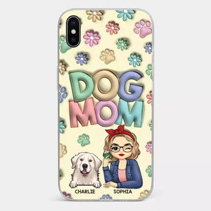 Furry Companions, Loyal Friends Who Bring Endless Joy To Our Lives - Dog & Cat Personalized Custom 3D Inflated Effect Printed Clear Phone Case - Gift For Pet Owners, Pet Lovers