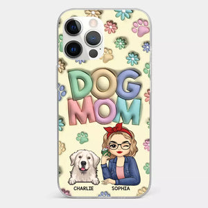 Furry Companions, Loyal Friends Who Bring Endless Joy To Our Lives - Dog & Cat Personalized Custom 3D Inflated Effect Printed Clear Phone Case - Gift For Pet Owners, Pet Lovers