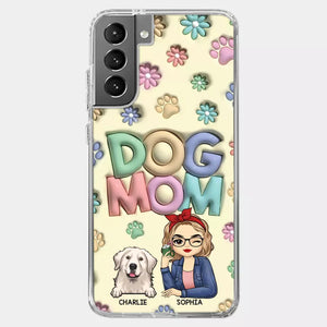 Furry Companions, Loyal Friends Who Bring Endless Joy To Our Lives - Dog & Cat Personalized Custom 3D Inflated Effect Printed Clear Phone Case - Gift For Pet Owners, Pet Lovers