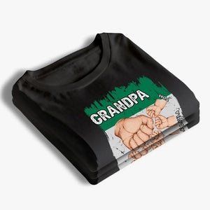 The Most Important Influence From My Childhood Was My Grandpa - Family Personalized Custom Unisex T-shirt, Hoodie, Sweatshirt - Father's Day, Gift For Dad, Grandpa