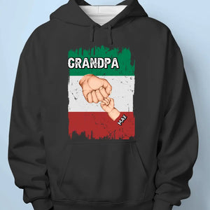 The Most Important Influence From My Childhood Was My Grandpa - Family Personalized Custom Unisex T-shirt, Hoodie, Sweatshirt - Father's Day, Gift For Dad, Grandpa