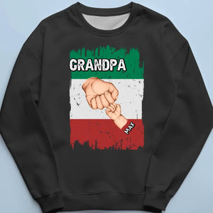 The Most Important Influence From My Childhood Was My Grandpa - Family Personalized Custom Unisex T-shirt, Hoodie, Sweatshirt - Father's Day, Gift For Dad, Grandpa