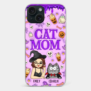 Cats Know How To Keep Us Smiling - Cat Personalized Custom 3D Inflated Effect Printed Clear Phone Case - Halloween Gift For Pet Owners, Pet Lovers