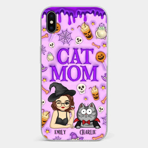 Cats Know How To Keep Us Smiling - Cat Personalized Custom 3D Inflated Effect Printed Clear Phone Case - Halloween Gift For Pet Owners, Pet Lovers