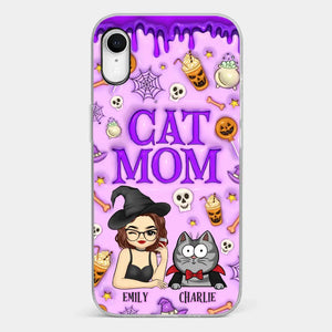 Cats Know How To Keep Us Smiling - Cat Personalized Custom 3D Inflated Effect Printed Clear Phone Case - Halloween Gift For Pet Owners, Pet Lovers