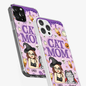 Cats Know How To Keep Us Smiling - Cat Personalized Custom 3D Inflated Effect Printed Clear Phone Case - Halloween Gift For Pet Owners, Pet Lovers