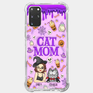 Cats Know How To Keep Us Smiling - Cat Personalized Custom 3D Inflated Effect Printed Clear Phone Case - Halloween Gift For Pet Owners, Pet Lovers