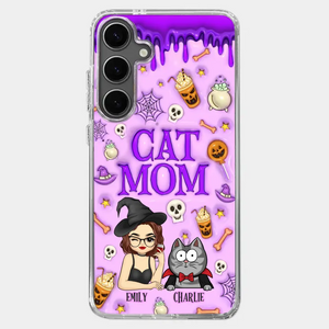 Cats Know How To Keep Us Smiling - Cat Personalized Custom 3D Inflated Effect Printed Clear Phone Case - Halloween Gift For Pet Owners, Pet Lovers