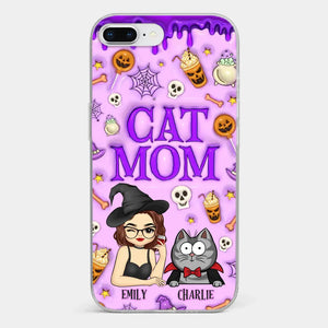 Cats Know How To Keep Us Smiling - Cat Personalized Custom 3D Inflated Effect Printed Clear Phone Case - Halloween Gift For Pet Owners, Pet Lovers