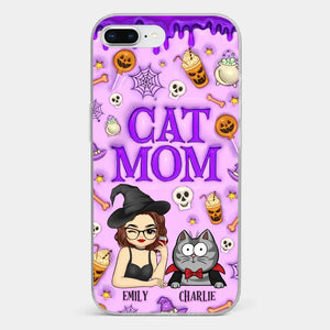 Cats Know How To Keep Us Smiling - Cat Personalized Custom 3D Inflated Effect Printed Clear Phone Case - Halloween Gift For Pet Owners, Pet Lovers