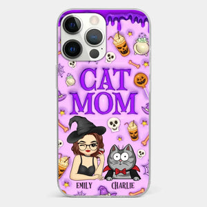 Cats Know How To Keep Us Smiling - Cat Personalized Custom 3D Inflated Effect Printed Clear Phone Case - Halloween Gift For Pet Owners, Pet Lovers