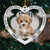 Custom Photo Gone To Heaven, Forever In Our Hearts - Memorial Personalized Custom Ornament - Metal Custom Shaped - Sympathy Gift, Christmas Gift For Pet Owners, Pet Lovers