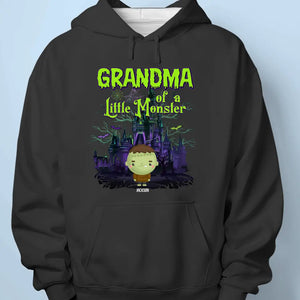 Grandma Makes Halloween A Little Cozier - Family Personalized Custom Unisex T-shirt, Hoodie, Sweatshirt - Halloween Gift For Mom, Grandma