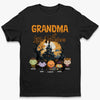 Spooky Fun For The Best Grandma - Family Personalized Custom Unisex T-shirt, Hoodie, Sweatshirt - Halloween Gift For Mom, Grandma