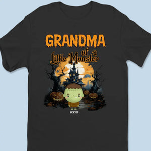 Spooky Fun For The Best Grandma - Family Personalized Custom Unisex T-shirt, Hoodie, Sweatshirt - Halloween Gift For Mom, Grandma