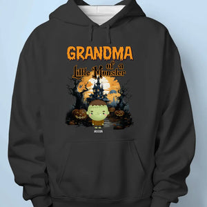 Spooky Fun For The Best Grandma - Family Personalized Custom Unisex T-shirt, Hoodie, Sweatshirt - Halloween Gift For Mom, Grandma