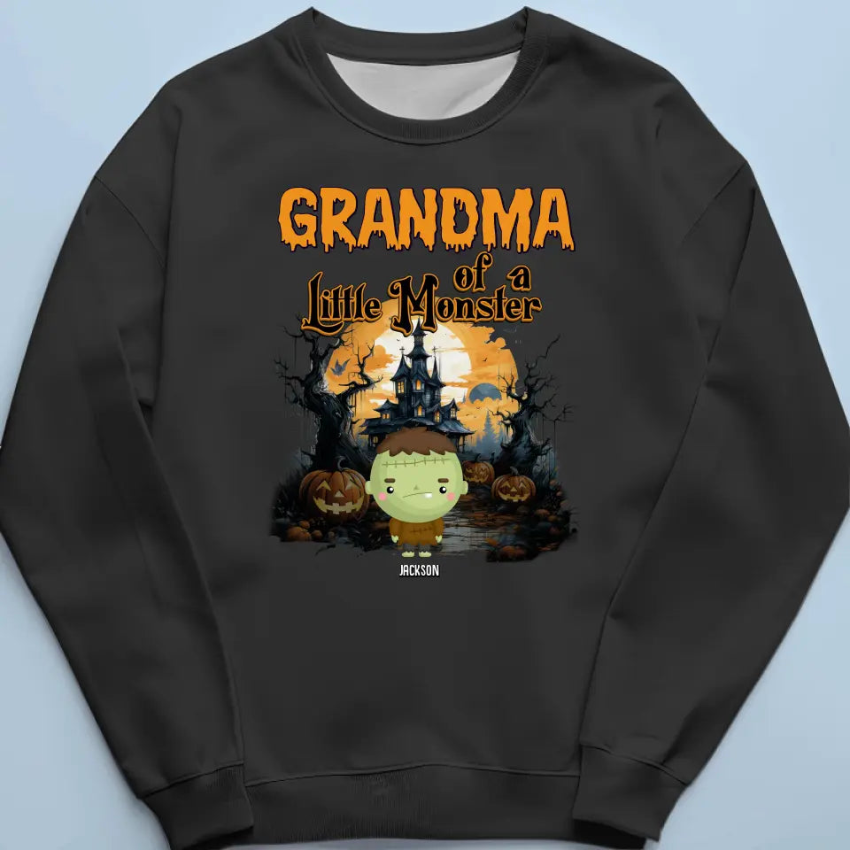 Spooky Fun For The Best Grandma - Family Personalized Custom Unisex T-shirt, Hoodie, Sweatshirt - Halloween Gift For Mom, Grandma