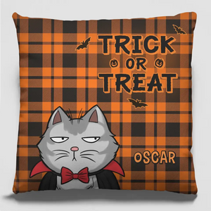 Beware Of Little Meownsters - Cat Personalized Custom Pillow - Halloween Gift For Pet Owners, Pet Lovers