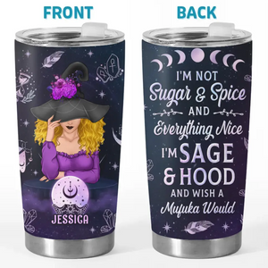 Witch Vibes Only - Personalized Custom Witch Tumbler - Halloween Gift For Witches, Yourself