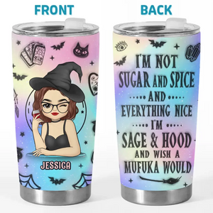 Every Witch Deserves A Touch Of Magic This Halloween - Personalized Custom Witch Tumbler - Halloween Gift For Witches, Yourself