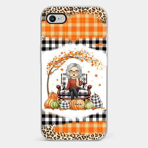 You Are The Epitome Of Awesome - Family Personalized Custom Clear Phone Case - Autumn Fall Gift For Grandma