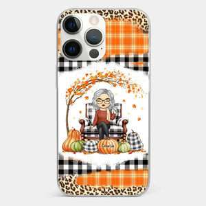 You Are The Epitome Of Awesome - Family Personalized Custom Clear Phone Case - Autumn Fall Gift For Grandma