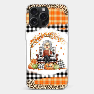 You Are The Epitome Of Awesome - Family Personalized Custom Clear Phone Case - Autumn Fall Gift For Grandma